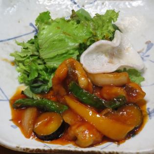 鱧のチリソース
