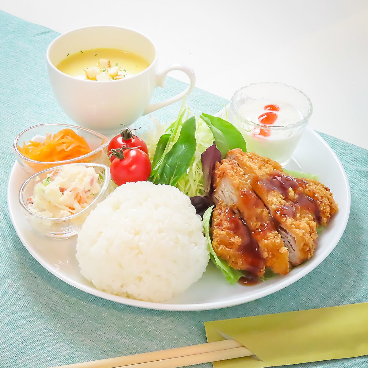 素材にこだわったランチが楽しめるお店♪