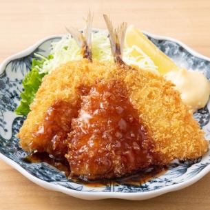 【魚介料理】あじフライ(人気)
