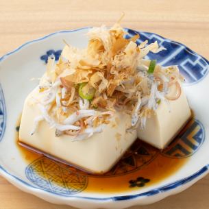 【酒場の定番】香味しらす冷奴