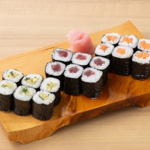 あて巻き三種盛り