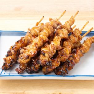 One spiral skewer (with special sauce)