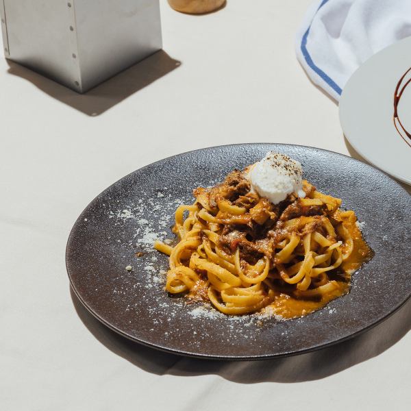 牛ラグーのタリアテッレ/beef ragu tagliatelle