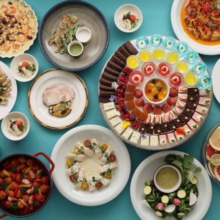 フォーシーズンズ♪【平日開催】夏のイタリアンランチビュッフェ(6月/7月)