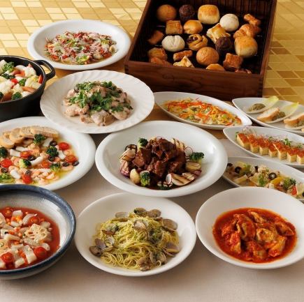 【週末】冬季義大利自助晚餐（十二月/十一月）