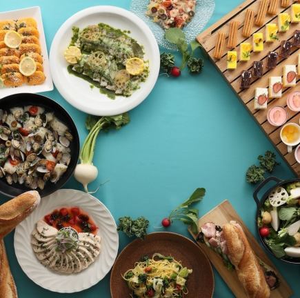 【平日開催】春の味覚食べ放題！ランチビュッフェ（4/1～5/1）