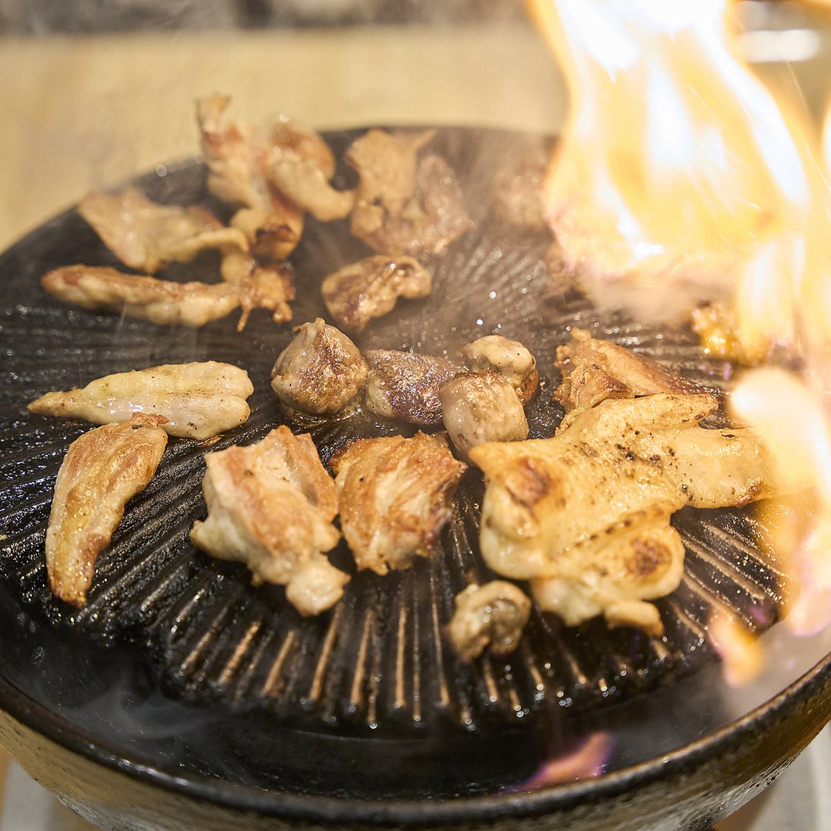 新鮮な鶏料理を堪能して頂けます♪4,000円～コースもあります♪