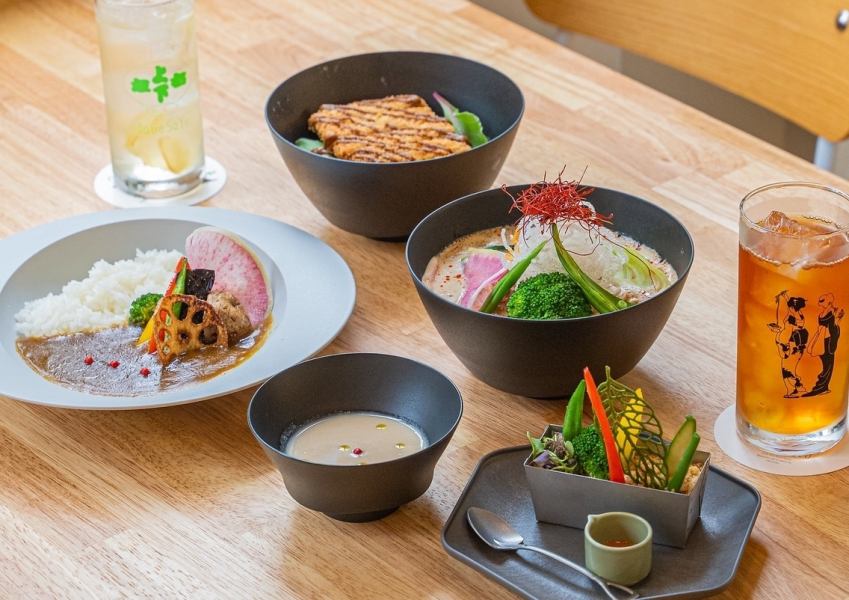 動物性食材不使用とは思えない食べ応えとおいしさ。