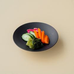 広島菜と自家製漬物盛り合わせ