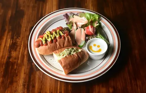 ホットドック&玉子サンドセット