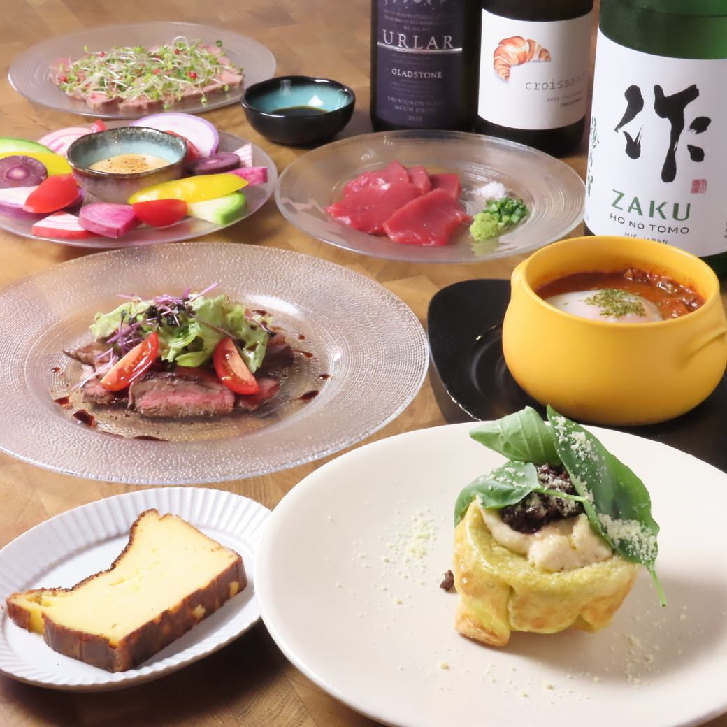 当店オリジナルのメニューをご堪能ください！