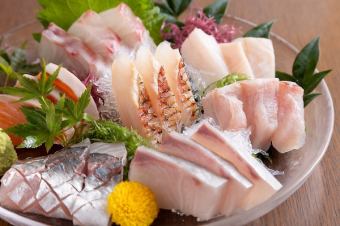 全国各地の市場直送のお刺身、鮮魚料理！