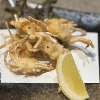 香脆炸小蟹