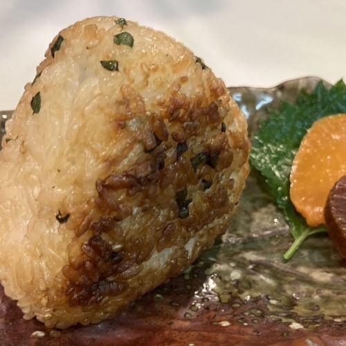 烤的饭团