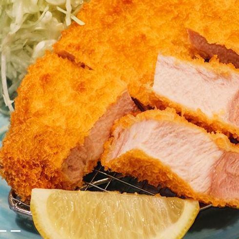 【一番人気☆とんかつ】揚げたて肉厚とんかつをどうぞ！