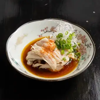 牛ミノ湯引き