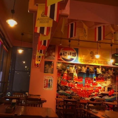 [Khaosan Shibuya Miyamasuzaka]請在可以感受到泰國氛圍的商店享用正宗的泰國美食。