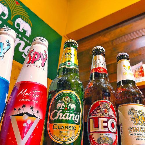 Various Thai drinks