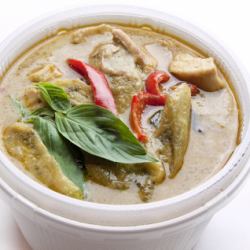 [Thai food stall bento] Green curry bento