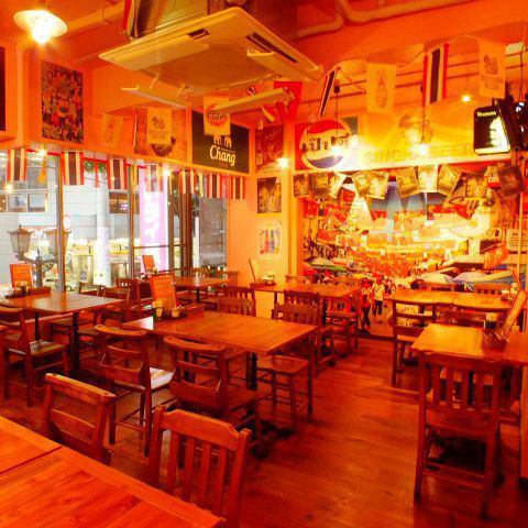 It's like a vibrant shop in Thai Bangkok stalls ★ Boasting Thai cuisine can enjoy the taste of the local itself ♪ We are also preparing a great lunch set so please come visit our lunch time by all means Seats will be prepared according to the number of people in the table seat.Please do not hesitate to contact us! Recommend a welcome party and girls' party, various banquets ♪