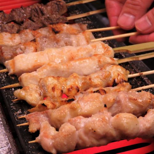 An Izakaya staple! Each piece of carefully grilled yakitori is exquisite!