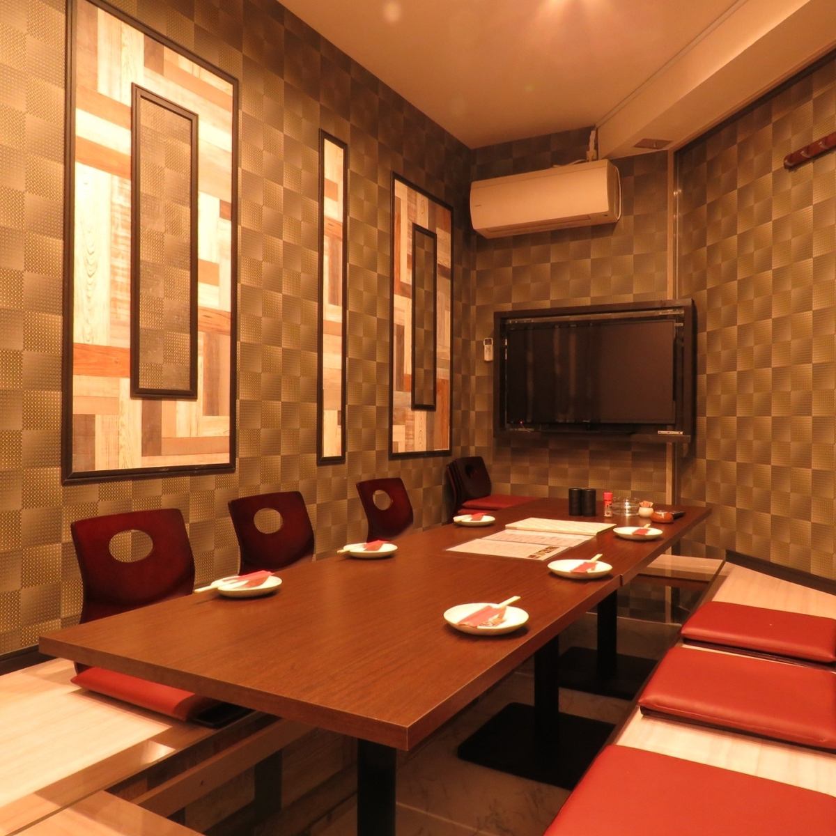 All seats are completely digging private rooms! We are accepting various banquets ★
