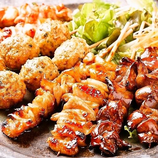 All seats are completely digging and private rooms! A wide variety of dishes from standard to rolled skewers ♪