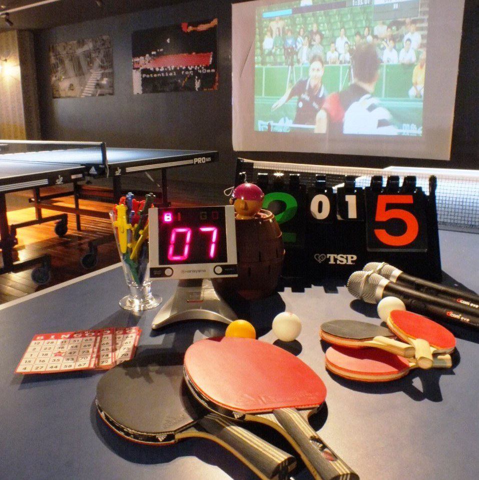 ★ NY style table tennis BAR ♪ Each PARTY is exciting ★