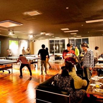 Very popular for banquets and parties! While enjoying the chef's cuisine, table tennis will make you excited!