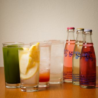 21時以降のご来店で！二次会コース「2h飲み放題付き」全4品　2,980円