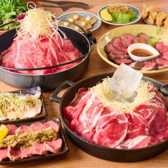 【3階限定】8名様～！3代名物料理が付いた！リッチコース「3.5h飲み放題付き」全12品 7,980円