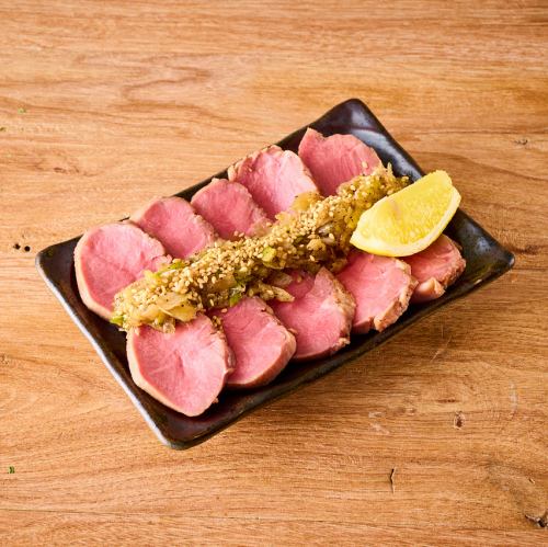 低温調理豚タンネギ塩