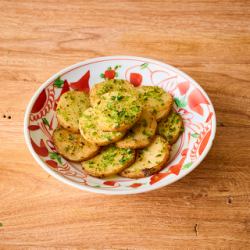 海苔塩長芋ステーキ