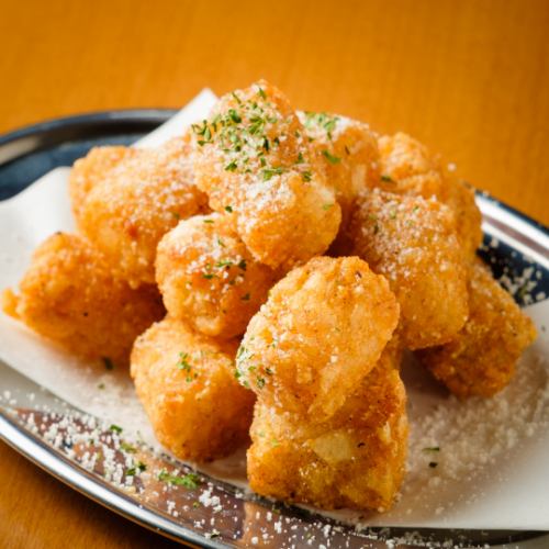 羊乳チーズのハッシュドポテト