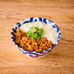 （ミニ）鶏そぼろとろろ丼