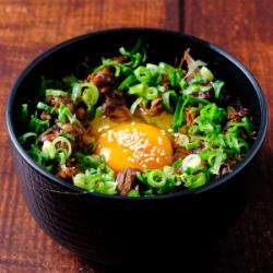 牛スジの卵かけご飯