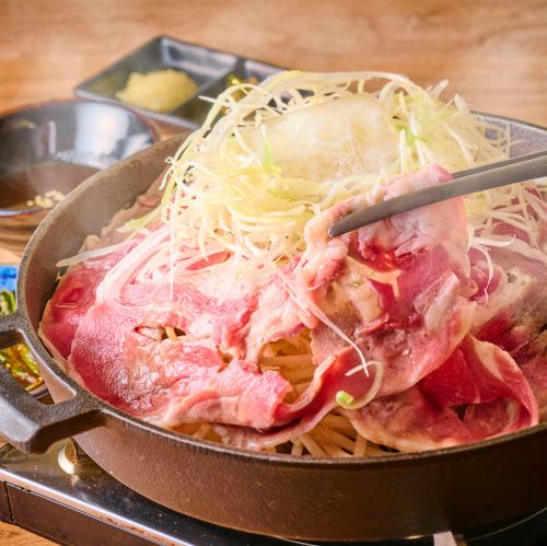 北国の風を感じる蒸しジンギスカン