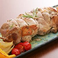 Herb roasted Iwanaka pork