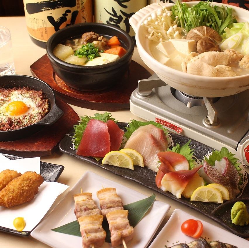 Enjoy exquisite cuisine made with carefully selected ingredients and rare local sake ◎A quaint downtown izakaya