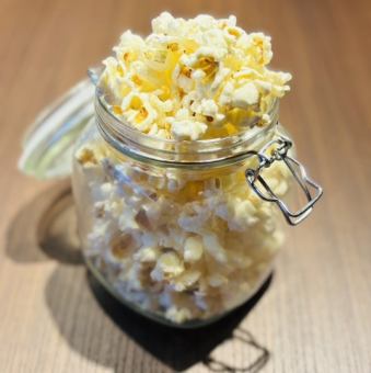 ◆お通し　選べるフレーバー♪ 自家製ポップコーン