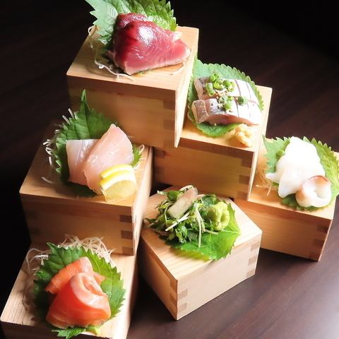 新潟県産!!鮮魚の升盛り