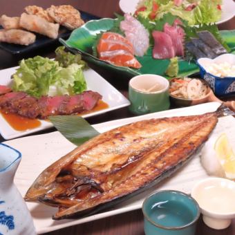【ドラ炭祭りコース】2時間飲み放題付き全8品5000円(税込)