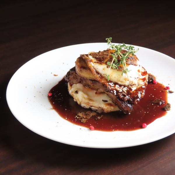 ■3大名物■牛ヒレとフォアグラのロッシーニ【贅沢料理が食べたい！そんなときにおすすめ☆】