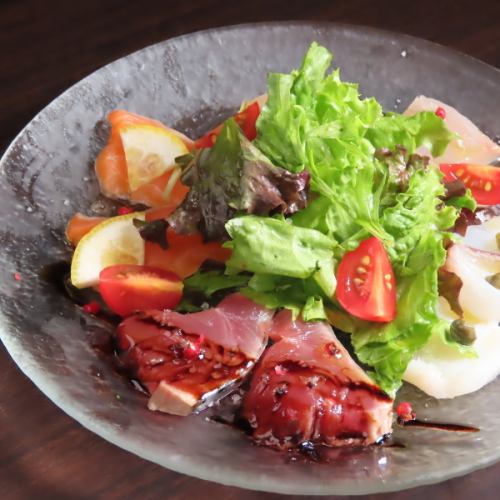 ■3大名物■＜新潟県産＞鮮魚のカルパッチョ【お酒によく合う定番メニュー！】
