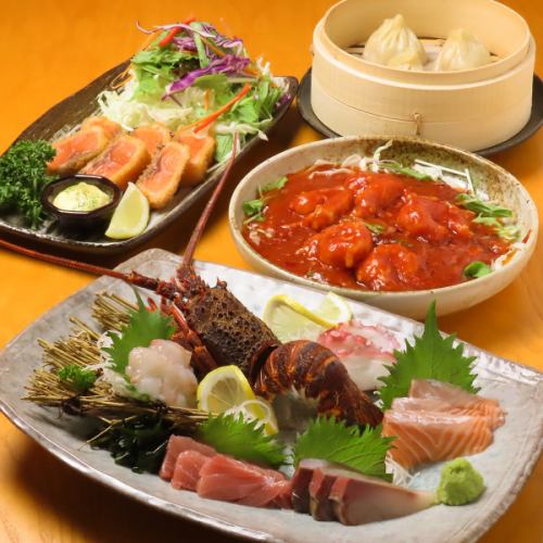 様々な逸品料理の数々で充実したディナーをご堪能♪