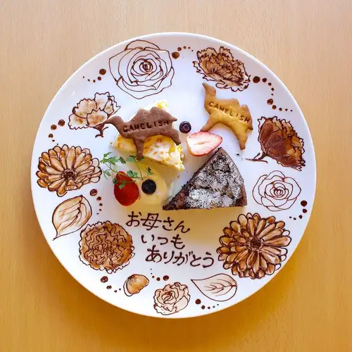 リクエストにお答えするイラストプレート2400円～（＊前日までのご予約）