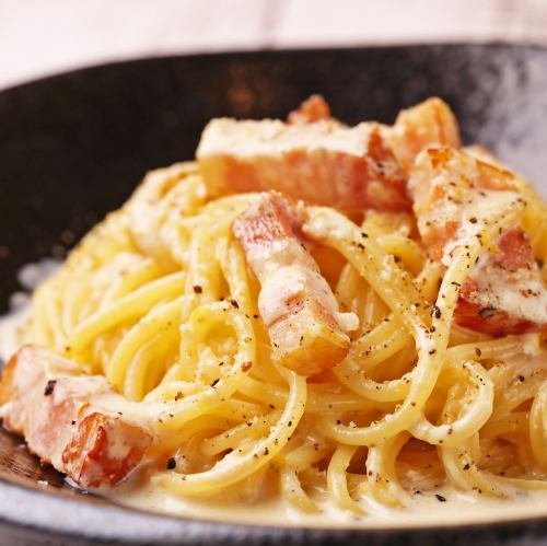 濃厚チーズカルボナーラ~トリュフ風味~