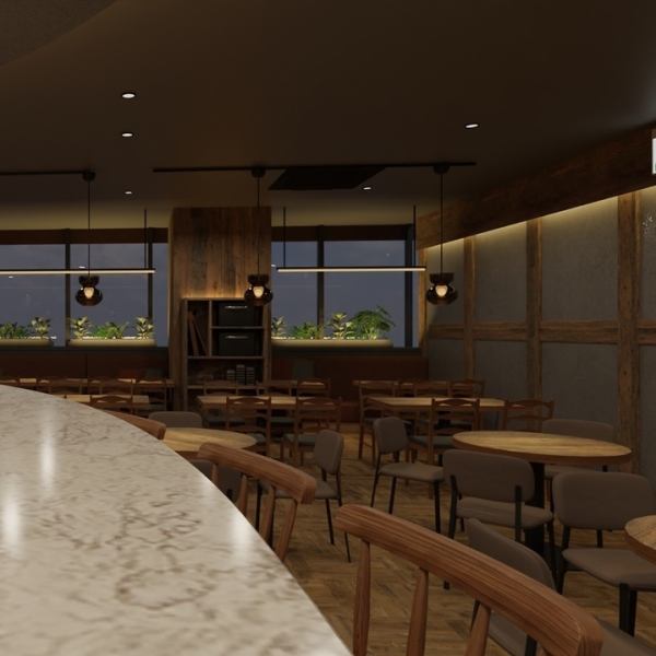 デートや女子会にぴったり♪落ち着いた間接照明でリラックスしてお食事を楽しんでいただけます。周りを気にせず楽しめるお洒落な空間!ご予約はお早めに。