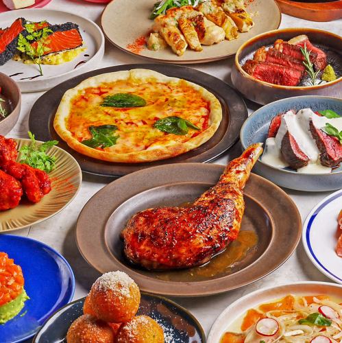 女子会などにもおすすめな肉&チーズコースは1980円~豊富にご用意☆