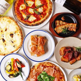 【本格イタリアンを満喫】はちみつの逸品や肉料理など食べ放題56品　お得コース　2480円